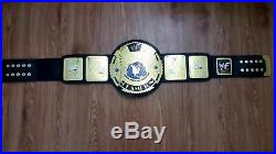 WWF Attitude Era Scratch Logo BIG EAGLE World Heavyweight Championship Belt