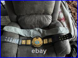 WWF Big Eagle Championship Belt Replica Figures Inc. Title 2001 Attitude Era WWE