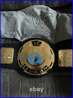 WWF Big Eagle Championship Belt Replica Figures Inc. Title 2001 Attitude Era WWE