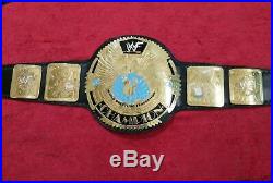 WWF Big Eagle World Wrestling Championship Replica Belt Metal Plated Adult Size