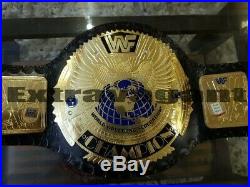 WWF Classic Gold Big Eagle Championship Belt Adult Size 2mm Plates