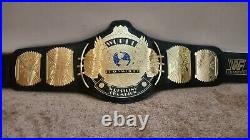 WWF Classic Gold Winged Eagle Championship Belt Adult Size. 2mm plates