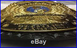 WWF Classic Gold Winged Eagle Championship Belt Adult Size 4MM FREE SHIPPING