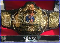 WWF Classic Gold Winged Eagle Championship Title Belt