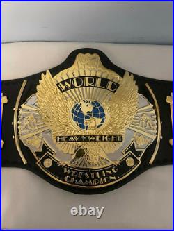 WWF Classic Winged Eagle Championship Title Belt Dual Plated Replica Adult size