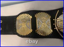 WWF Classic Winged Eagle Championship Title Belt Replica Dual Plated Adult size
