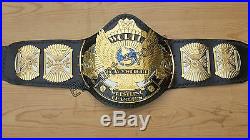 WWF DUAL PLATED 4MM Winged Eagle Wrestling Championship Metal Replica Belt