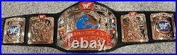 WWF European Championship Belt Scratch Logo 5mm CNC M. A Championship Belts