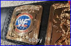 WWF European Championship Belt Scratch Logo 5mm CNC M. A Championship Belts