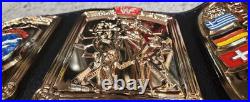 WWF European Championship Belt Scratch Logo 5mm CNC M. A Championship Belts