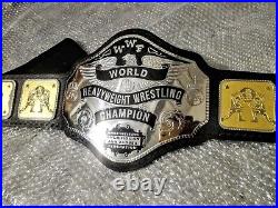 WWF Hulk Hogan 84 World Heavyweight Wrestling Championship Belt Adult Size