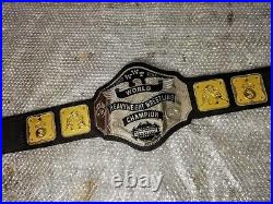 WWF Hulk Hogan 84 World Heavyweight Wrestling Championship Belt Adult Size
