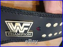 WWF Hybrid Championship 4MM Winged Eagle And Big Eagle Attitude Era Brass Belt