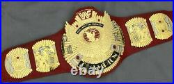 WWF Hybrid Winged Eagle Championship Belt Replica 2MM Metal Brass Plates