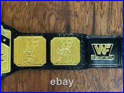 WWF INTERCONTINENTAL Championship Replica Belt 4mm Zinc REAL Leather WWE Flaws