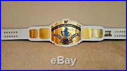 WWF Intercontinental Heavyweight Wrestling Championship Belt. Adult Size. WHITE