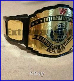 WWF Intercontinental World Heavyweight Wrestling Championship Belt Adult Replica
