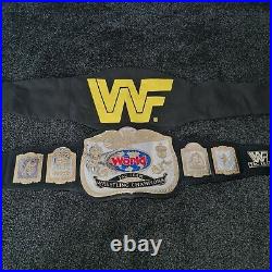 WWF Logo Classic Tag Team Championship Replica Belt Adult Figs Inc Official WWE