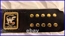 WWF Oval Intercontinental Championship Belt Adult Size Replica
