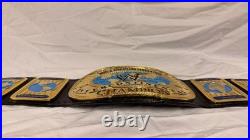 WWF Oval Intercontinental Championship Belt Adult Size Replica