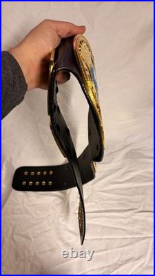 WWF Oval Intercontinental Championship Belt Adult Size Replica