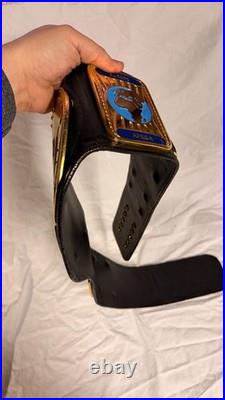 WWF Oval Intercontinental Championship Belt Adult Size Replica