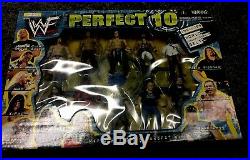 WWF Perfect 10 Boxset Includes World Championship Belt Jakks Pacific