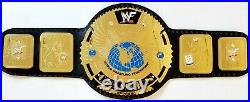 WWF Scratch Logo Attitude Era Championship Big Eagle Replica Title Belt Leather