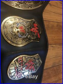 WWF Smoking Skull Authentic Replica Championship Belt Stone Cold Steve Austin