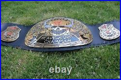 WWF Smoking Skull World Heavyweight Wrestling Championship Belt