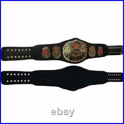 WWF Stone Cold Smoking Skull Championship Belt Adult Replica Metal Plated Belts