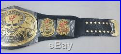 WWF Stone Cold Smoking Skull Championship Belt Adult Size Leather Belts