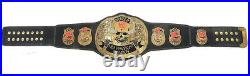 WWF Stone Cold Smoking Skull Championship Replica Title Belt leather