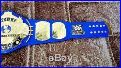WWF Ultimate Warrior Classic Gold Winged Eagle Championship Belt. THICK PLATES
