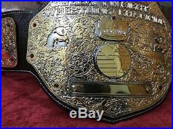 WWF WCW CHAMPIONSHIP WRESTLING BIG Gold BELT