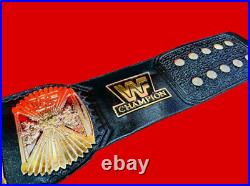 WWF WINGED EAGLE WRESTLING CHAMPIONSHIP TITLE WWE WRESTLEMANIA ADULT 2mm DUAL