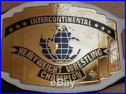 WWF WWE Autographed Intercontinental Replica Championship Belt Piper Flair Etc
