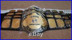 WWF WWE Classic Gold Winged Eagle Championship Belt. Adult size