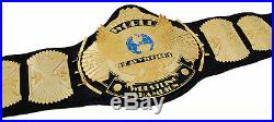 WWF/WWE Classic Gold Winged Eagle Championship Replica Belt 2mm Thick Plate