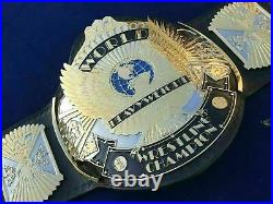 WWF Winged Eagle Championship Belt ReplicaTitle Daul Plated Adult Size FREE SHIP