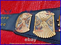 WWF Winged Eagle Championship Wrestling Replica Belt 5.5MM CNC HD Hand Carved
