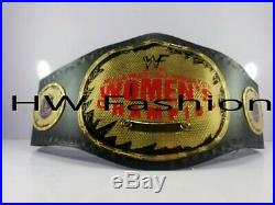 WWF Womens Wrestling Championship Title Belt Leather strap adult size