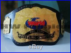 WWF World TAG TEAM WRESTLING CHAMPIONSHIP BELT, Leather Belt Adult Size
