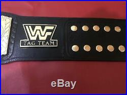 WWF World TAG TEAM Wrestling Championship Belt Adult Size