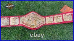 WWWF Bob Backlund Antonio Inoki Championship Title Belt