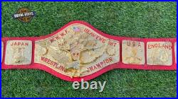 WWWF Bob Backlund Antonio Inoki Championship Title Belt