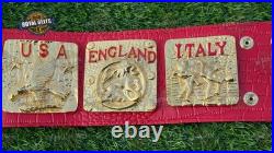 WWWF Bob Backlund Antonio Inoki Championship Title Belt