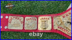 WWWF Bob Backlund Antonio Inoki Championship Title Belt