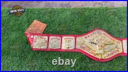 WWWF Bob Backlund Antonio Inoki Championship Title Belt