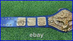 WWWF Bob Backlund Antonio Inoki Heavyweight Wrestling Championship Title Belt